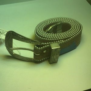 Vintage Ruza Leather Belt New 1980’s